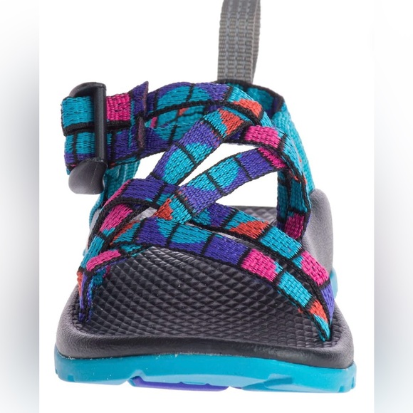 Chaco Unisex Kids ZX1 Ecotread J180264 Sport Sandals Break Teal Blue You… - Picture 8 of 14